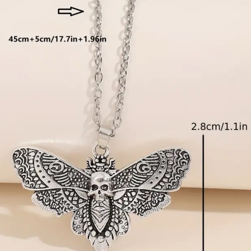 Moth Necklace - Picture 3 of 3